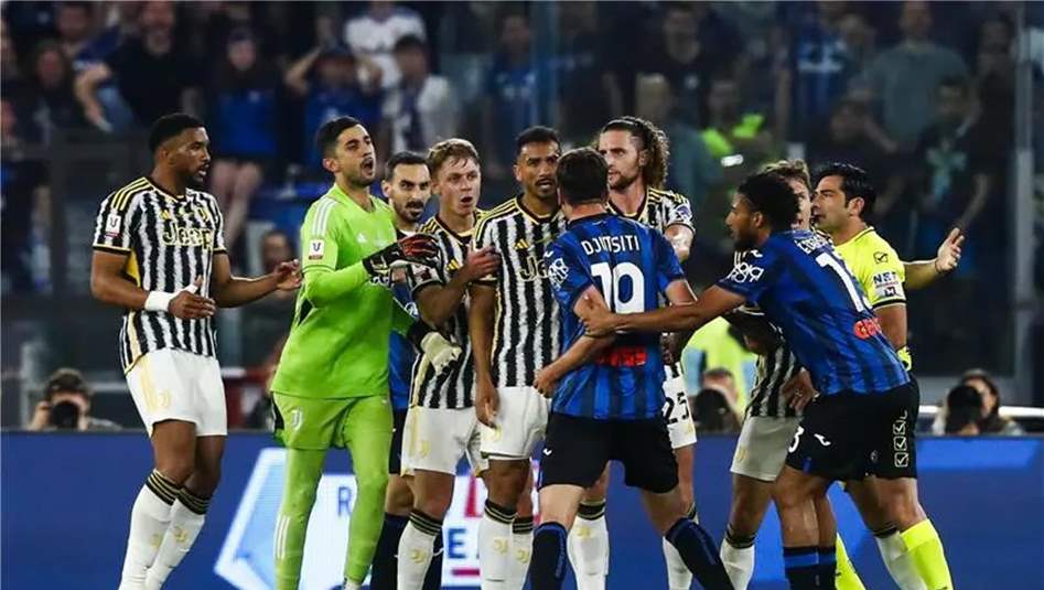 يوفنتوس يهزم أتالانتا ويتوج بطلا لكأس إيطاليا