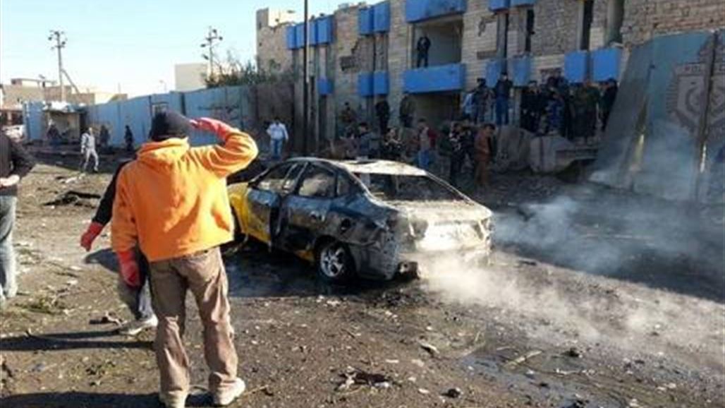 اصابة اربعة عناصر من الشرطة بتفجير انتحاري غربي الانبار