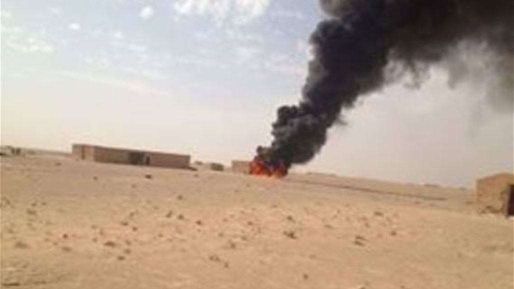 تدمير 10 براميل تحتوي على مواد شديدة الانفجار على الحدود العراقية السورية