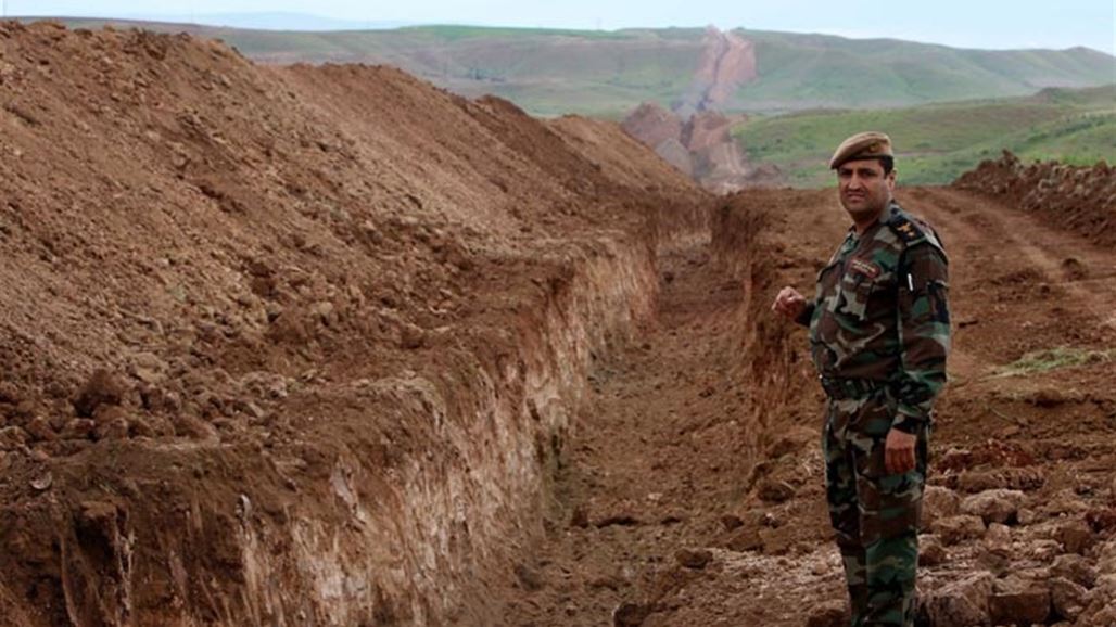 اقليم كردستان يبدأ بحفر خندق يبدأ من الحدود العراقية السورية وينتهي مع الايرانية