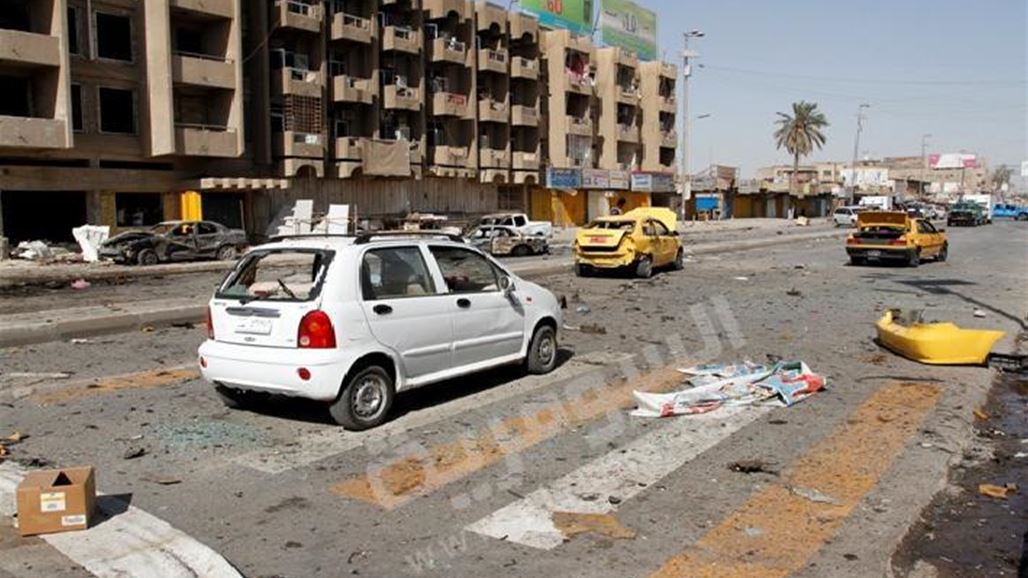 اربعة قتلى و25 جريحاً في حصيلة التفجير الانتحاري شمالي بغداد