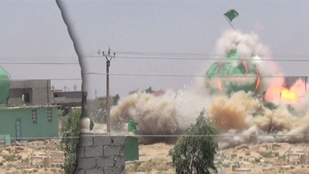 "داعش" ينسف الحسينيات والمراقد الدينية في قرية بشير جنوبي كركوك