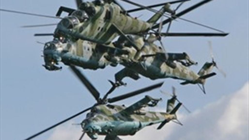 روسيا تزود العراق بمروحيات ومقاتلات عسكرية تدعم القوات البرية