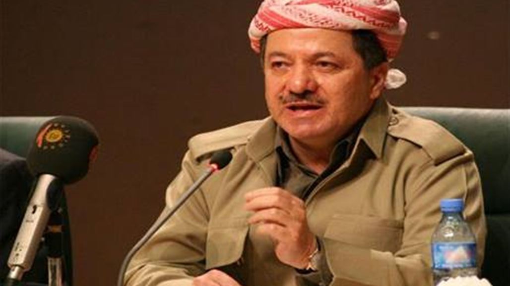 البارزاني يطالب برلمان الإقليم بمناقشة مقترحات الأحزاب الكردية بشأن الدستور