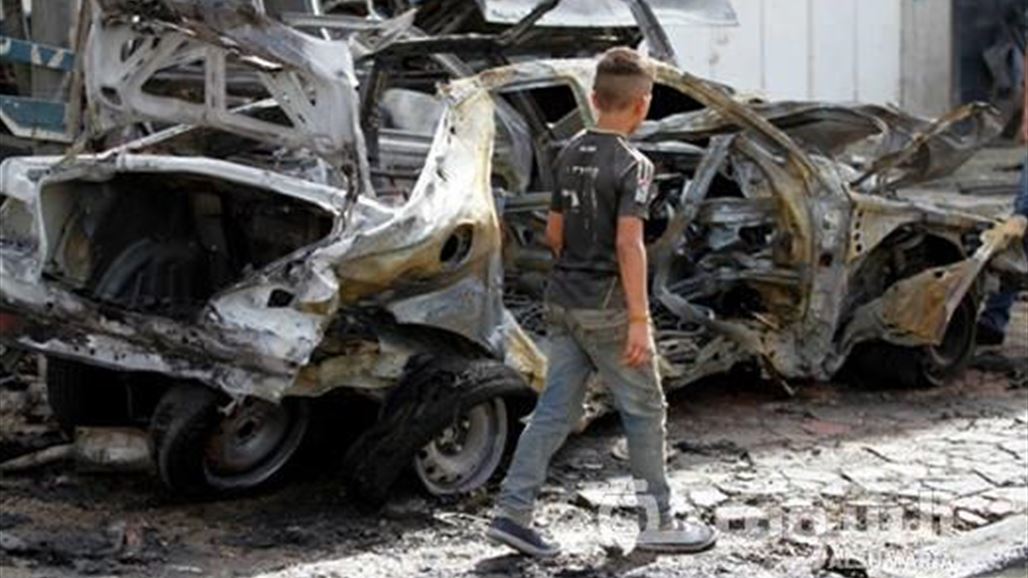 اصابة عدد من الاشخاص بانفجار سيارة مفخخة وسط الناصرية
