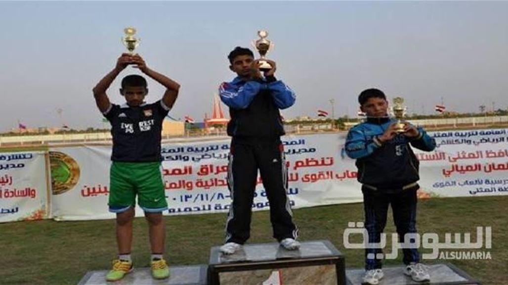 كركوك تحصل على المركز السادس في بطولة العراق لألعاب القوى للمدارس الابتدائية