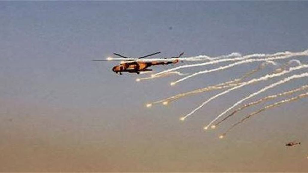 طيران الجيش يقصف كهوفا وتجويفات صخرية في صحراء الأنبار