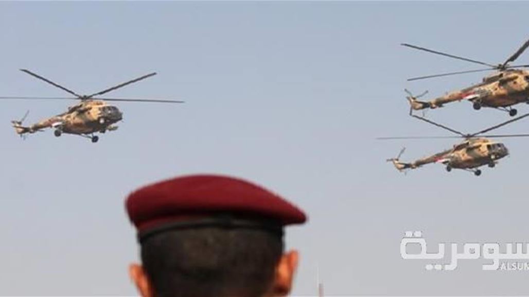تعزيز قدرات القطعات العسكرية في ديالى بمروحيات قتالية حديثة