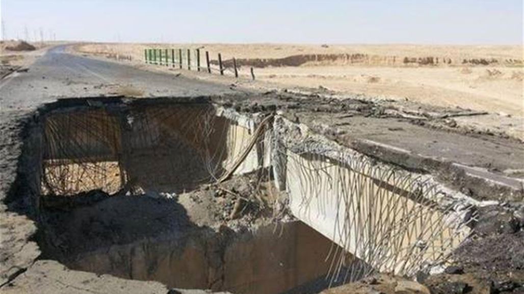 تفجير الجسر الرئيسي الرابط بين كركوك وبغداد