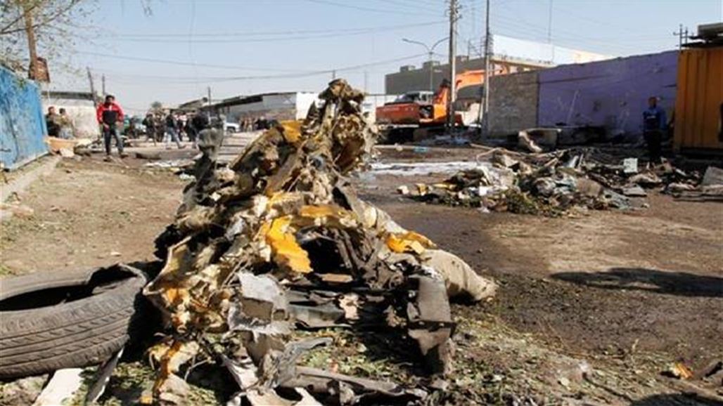 مقتل شخص واصابة اربعة اخرين بانفجار سيارة مفخخة جنوبي بغداد