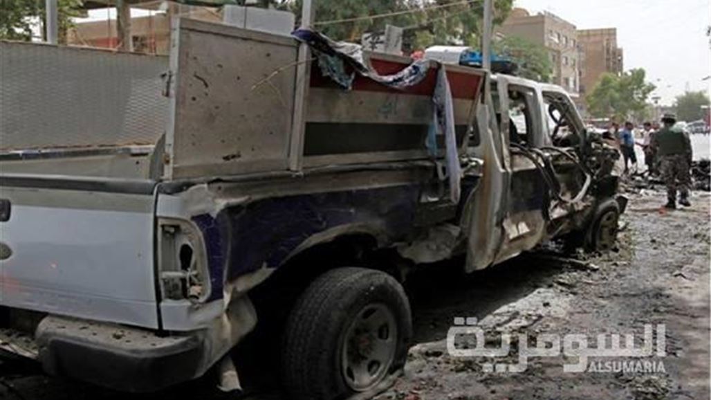 مقتل وإصابة ستة أشخاص غالبيتهم عناصر شرطة بتفجير استهدف دورية امنية بنينوى