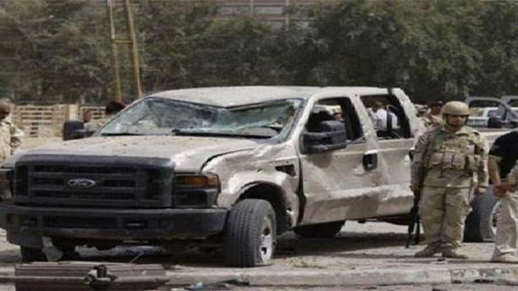 اصابة ضابط وجندي بانفجار عبوة ناسفة جنوبي الموصل