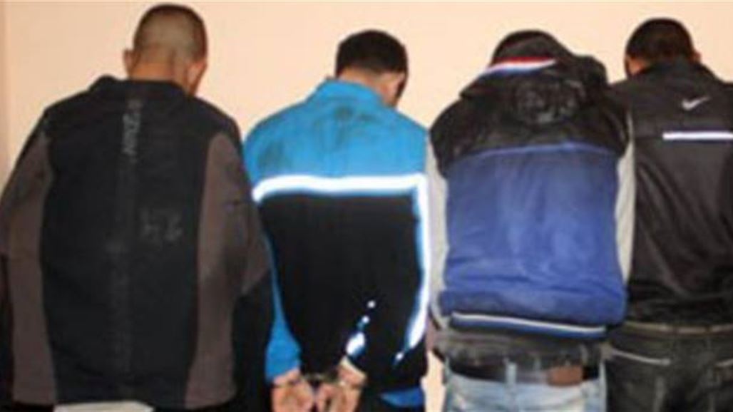 مكافحة إجرام ذي قار تعتقل خمسة أفراد يشكلون عصابتين للسرقة
