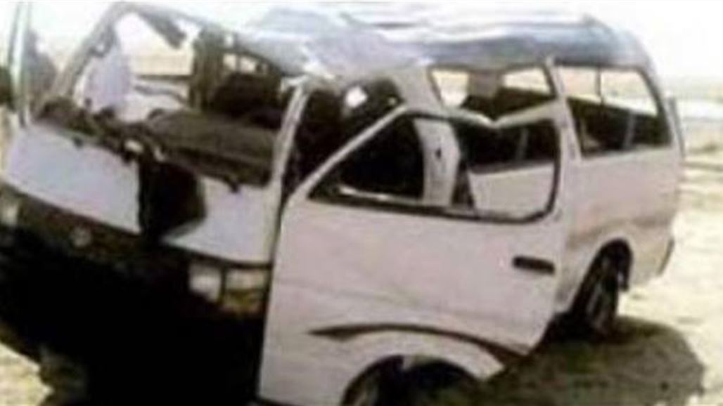 إصابة 14 طالبة بانقلاب مركبتهن على طريق سامراء-تكريت