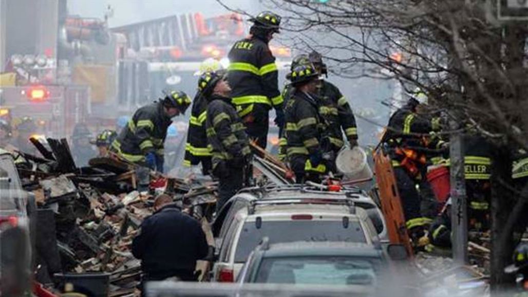 عمدة نيويورك: الانفجار ناتج عن تسرب غاز و250 رجل اطفاء بمنطقة الحادث