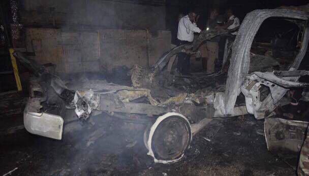 صحيفة العراق :داعش الارهابي يعترف بتفجير دراجتين على مركزشرطة زيونة ومقتل وجرح 24