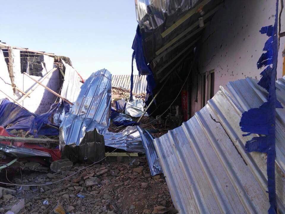 مراسل صحيفة العراق ينشر صورة التفجير الانتحاري في #هيت في $الانبار ليلة أمس