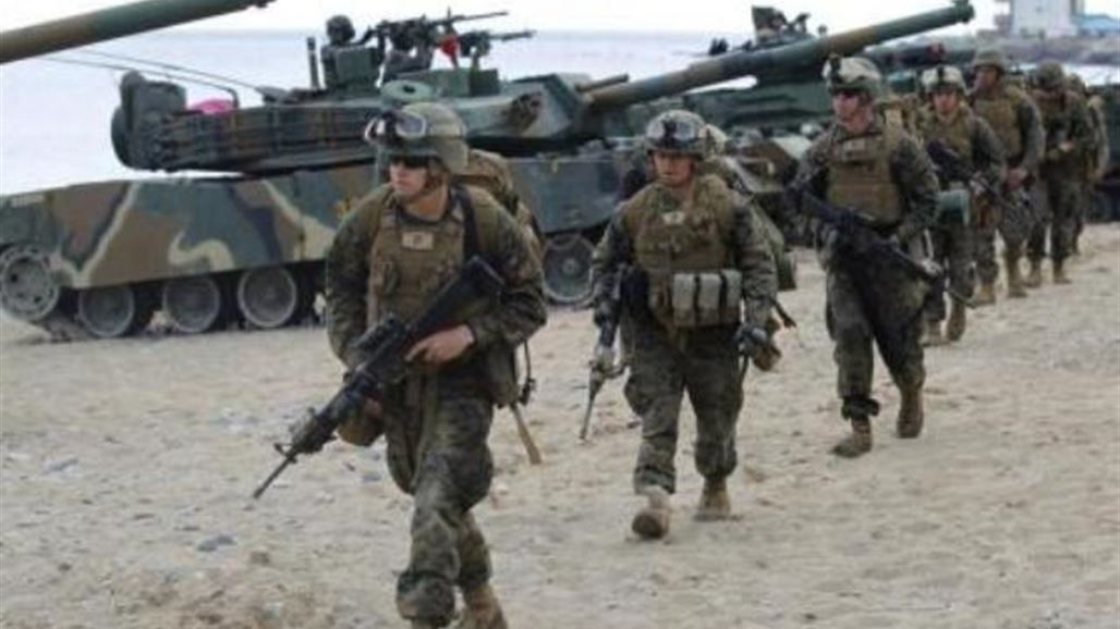 US Army - A group of Marines will reinforce the existing troops in Iraq US Army - A group of Marines will reinforce the existing troops in Iraq