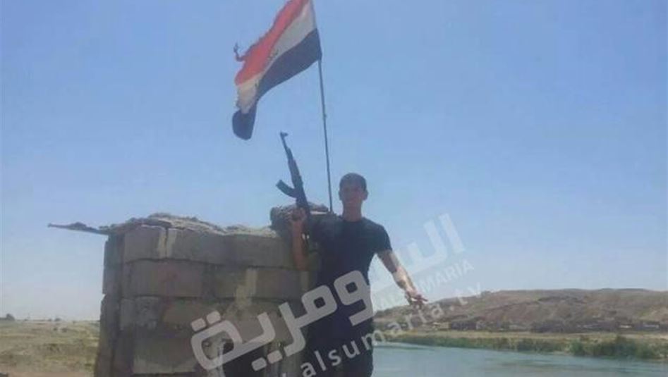 مروان الجبوري شاب عراقي يضحي بحياته لرفع العلم العراقي بدل راية داعش  تحقيقات السومرية