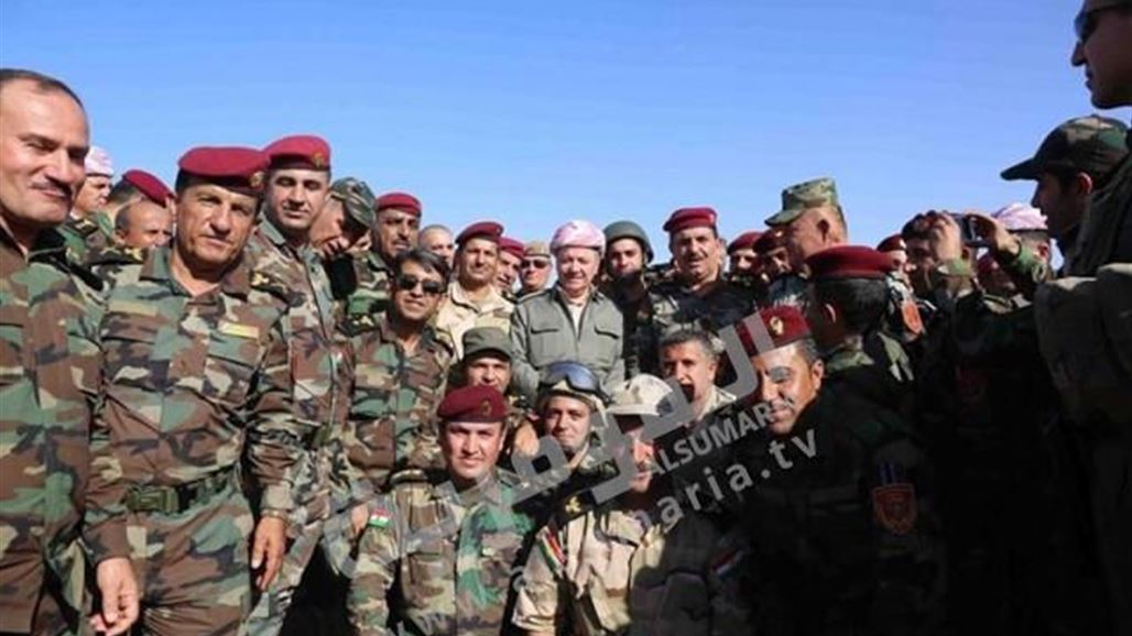 البارزاني يطالب البيشمركة بحماية أخوتهم الكرد في سوريا