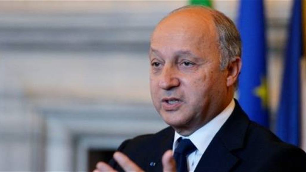 وزير الخارجية الفرنسي يدعو دول المنطقة والعالم لدعم العراق وإنهاء "الارهاب"