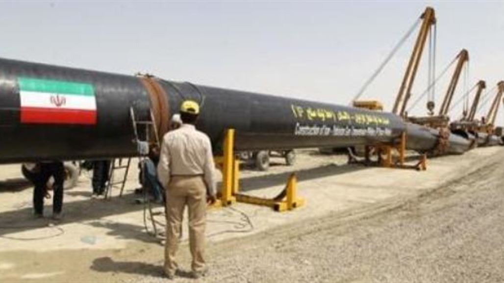إيران تعلن بدء اختبار أنبوب الغاز الى العراق عبر ضخ خمسة ملايين م3
