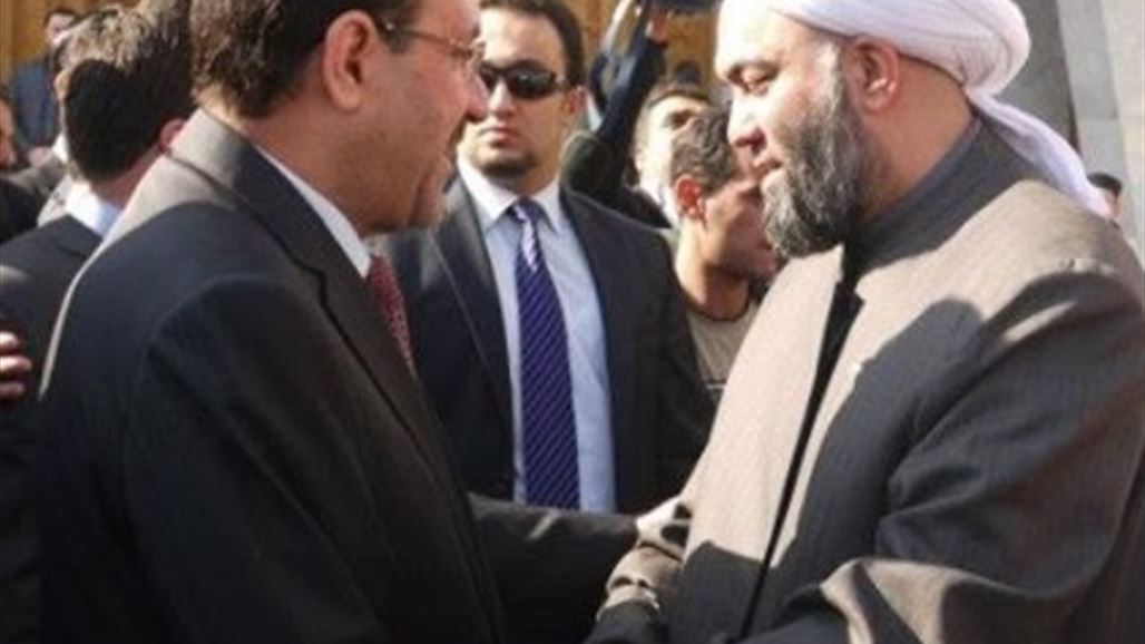 المالكي يستقبل وفداً من جماعة علماء العراق ويحثهم على ترسيخ التسامح
