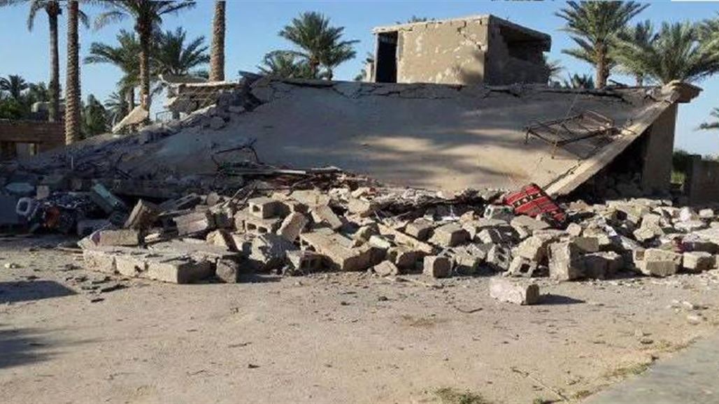 إصابة 10 مدنيين بقصف استهدف أربعة منازل شرق تكريت