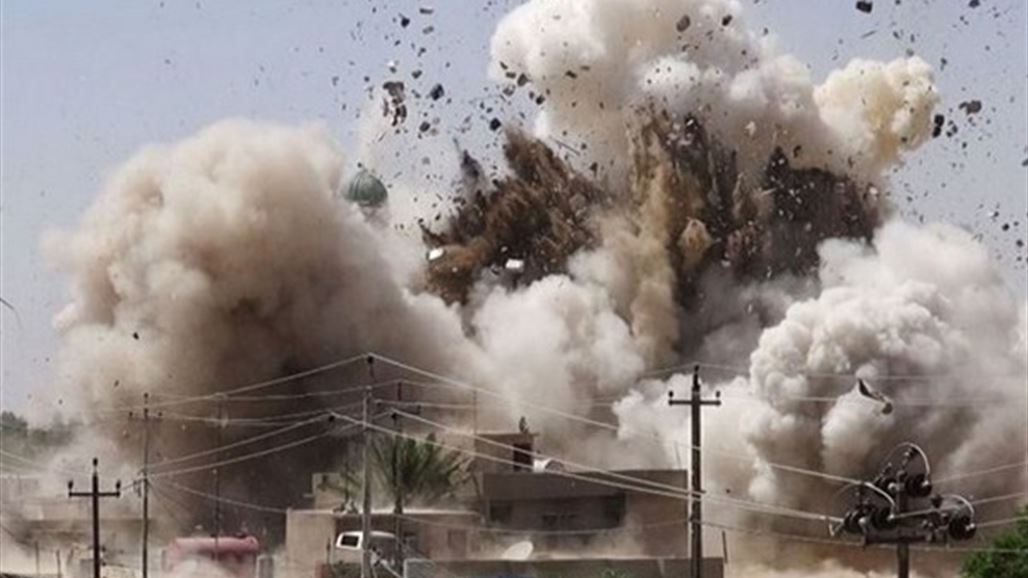 "داعش" يفجر جامع ومرقد عبد الله الباقر الحسني غربي الموصل
