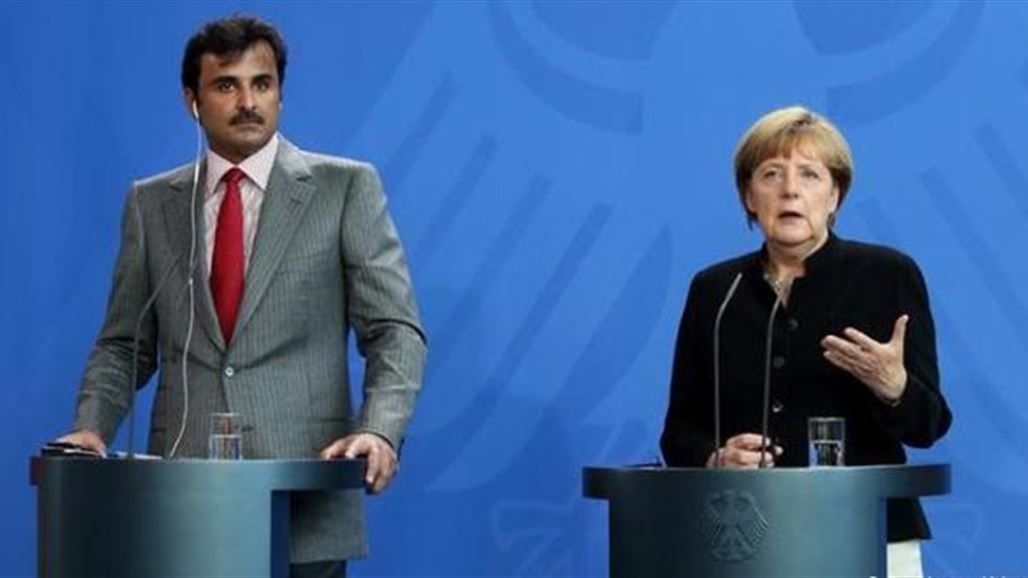 أمير قطر من برلين: لم ولن نموّل أي منظمات إرهابية في العراق او سوريا