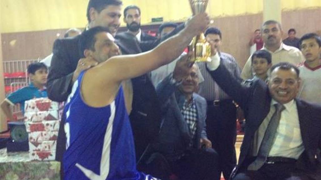 نادي وسام المجد يتوج بطلا  لأندية العراق بكرة السلة على الكراسي