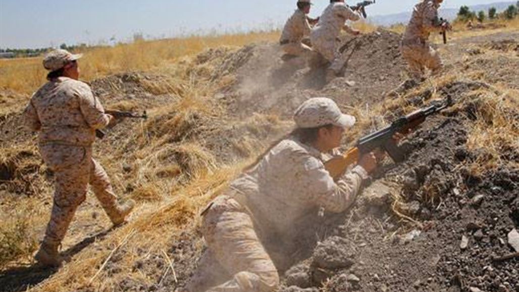 بالصور: نساء كرديات يتدرّبن على قتال داعش