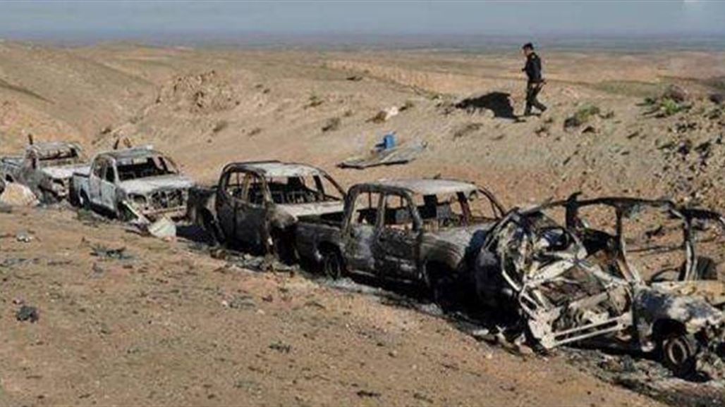 عمليات بغداد تعلن تدمير ثلاث سيارات محملة بـ"الإرهابيين" جنوبي الثرثار