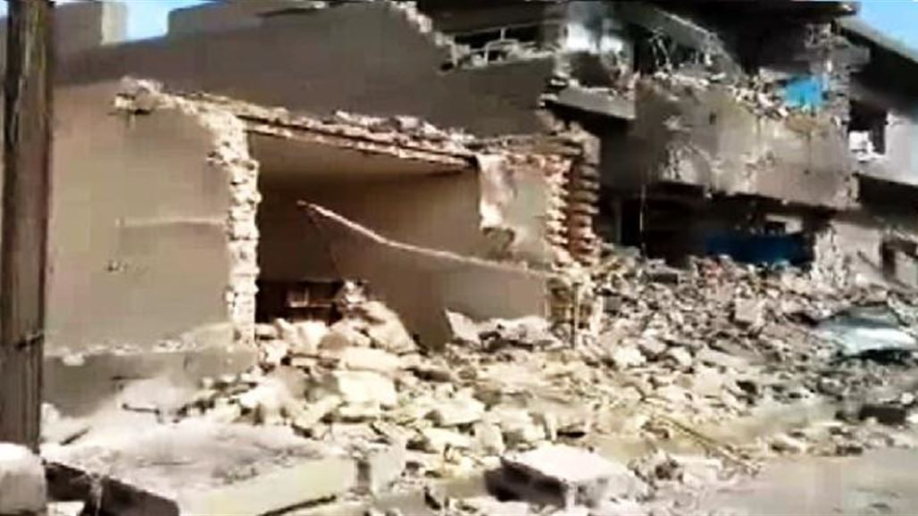 مقتل قناص من "داعش" بقصف ثلاث منازل يختبأ فيها التنظيم غربي الرمادي