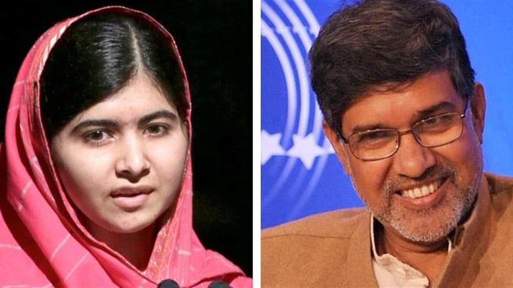 هندي ومراهقة باكستانية يفوزان بجائزة نوبل للسلام لعام 2014
