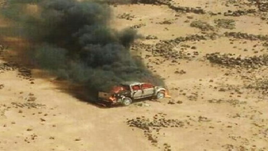 تدمير اربع عجلات تابعة لـ"داعش" ومقتل من فيها بقصف جوي شمال الضلوعية