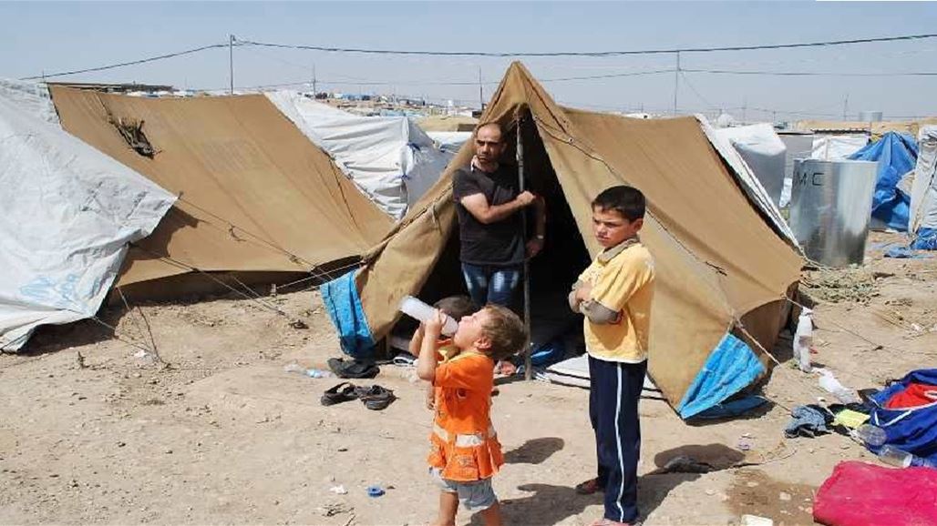 شمعة تتسبب بمصرع واصابة ثلاثة اطفال داخل مخيم للنازحين الايزيديين بدهوك