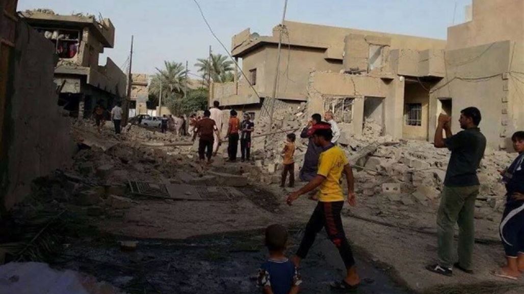 نزوح عشرات الأسر من أحد أحياء البغدادي في الانبار إلى مناطق أكثر أمناً
