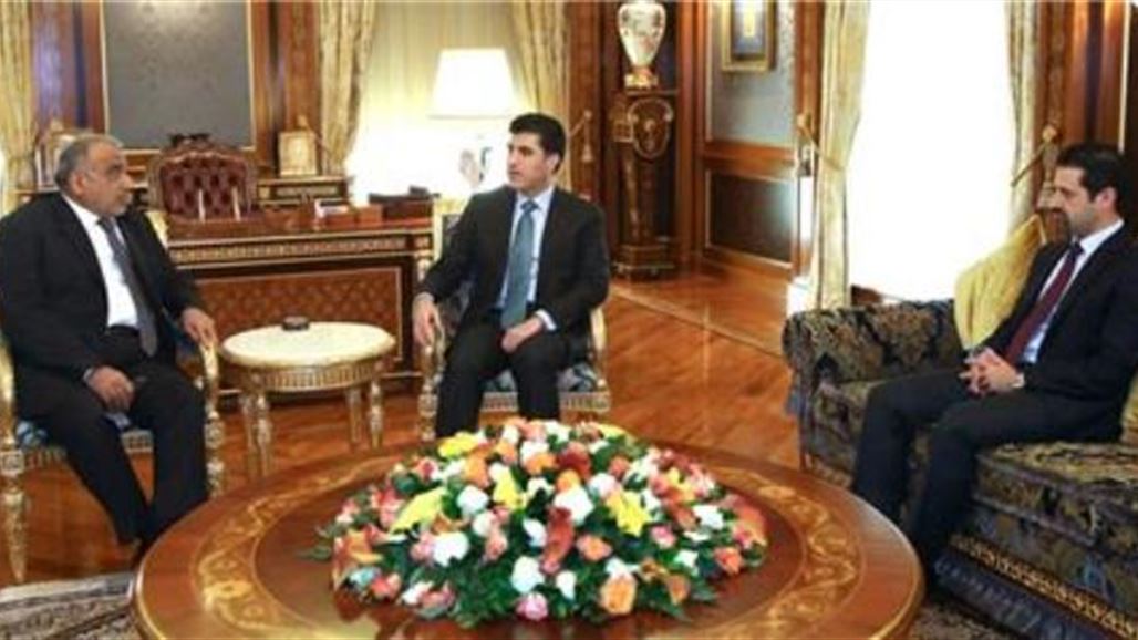 البارزاني ووزير النفط يتوصلان لاتفاق "شامل وعادل" لحل المشاكل العالقة بين بغداد وأربيل