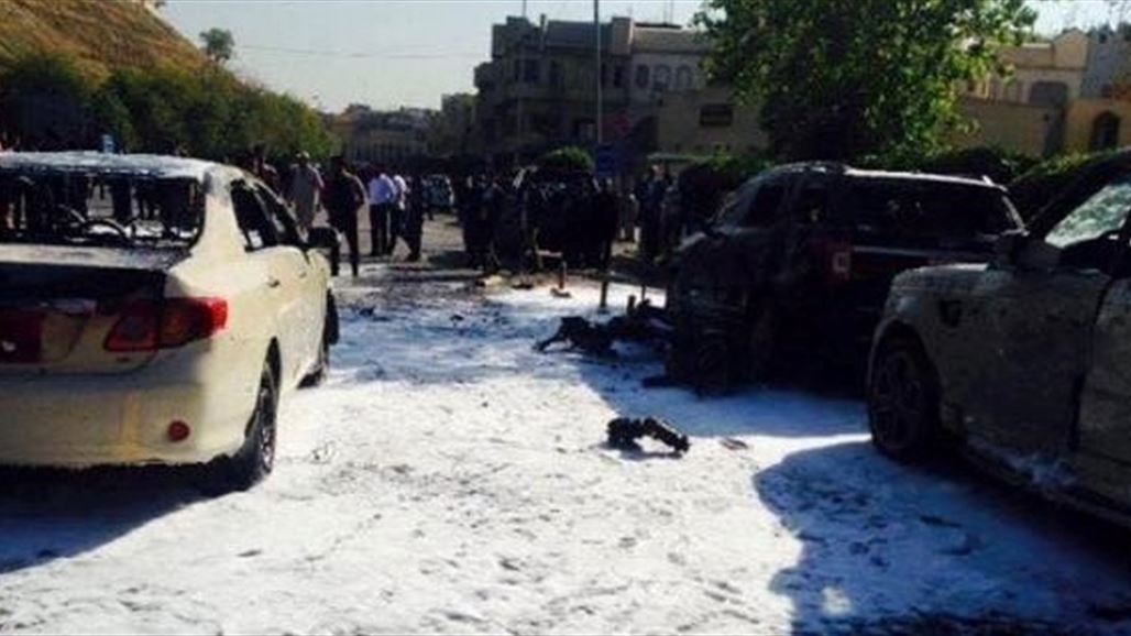 حكومة كردستان تعلن مقتل أربعة أشخاص وإصابة 29 آخرين حصيلة تفجير اربيل