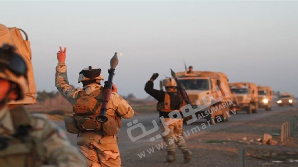 القوات الأمنية تفتح طريق سامراء - بلد بعد طرد "داعش" من جنوب سامراء