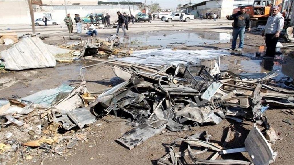 مقتل واصابة ثمانية من الاجهزة الامنية والحشد الشعبي بتفجير انتحاري شمال شرق بعقوبة