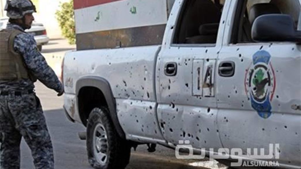 اصابة عنصرين من الشرطة بتفجير استهدف دوريتهما شمالي بغداد