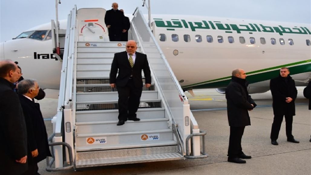 العبادي يعود الى بغداد بعد اختتام زيارته الى بروكسل وباريس