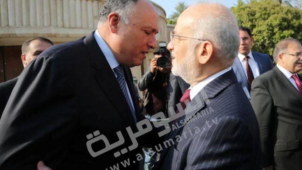 وزير الخارجية المصري يصل الى بغداد في زيارة رسمية