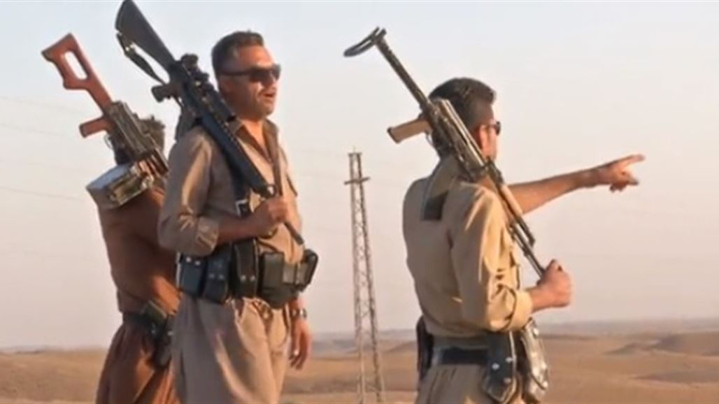 البيشمركة تشن هجوما واسعا على مواقع "داعش" في محيط زمار غربي الموصل