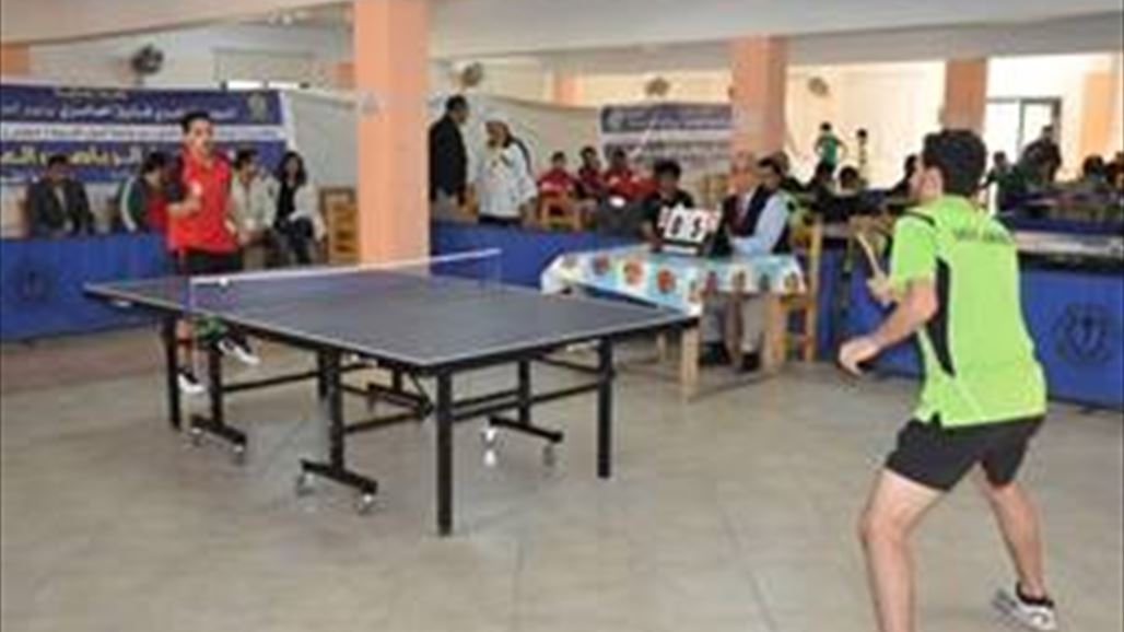 ستة لاعبين يمثلون العراق في بطولة فجر الدولية بتنس الطاولة