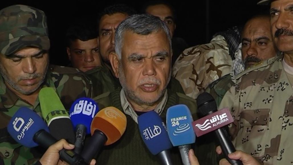 العامري: معركة الضلوعية كانت قاسية وتحرير الموصل سيتم خلال اربعة اشهر