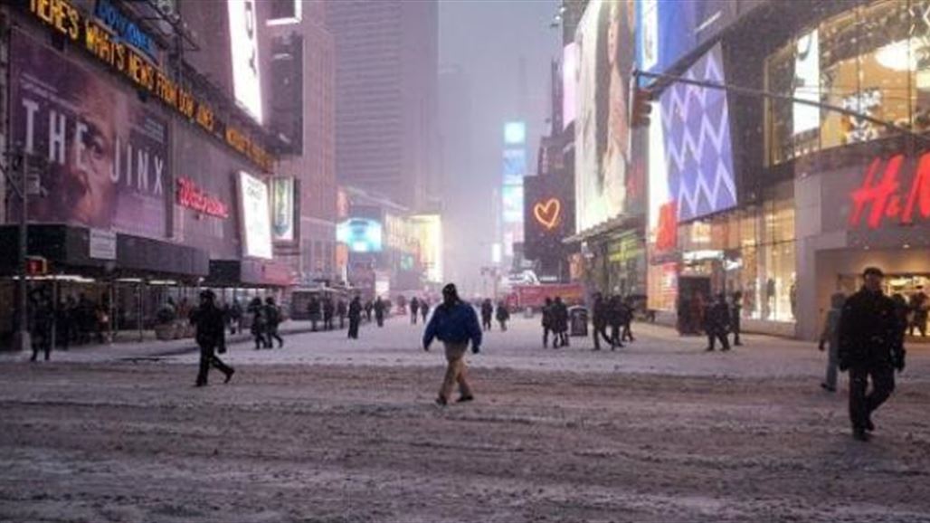 حظر سفر وتجول في نيويورك وولايات الشمال الشرقي الأميركي جراء عاصفة ثلجية تاريخية