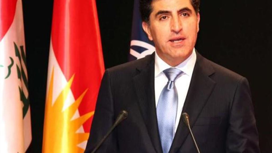 الوفد الكردي برئاسة البارزاني يصل الى بغداد